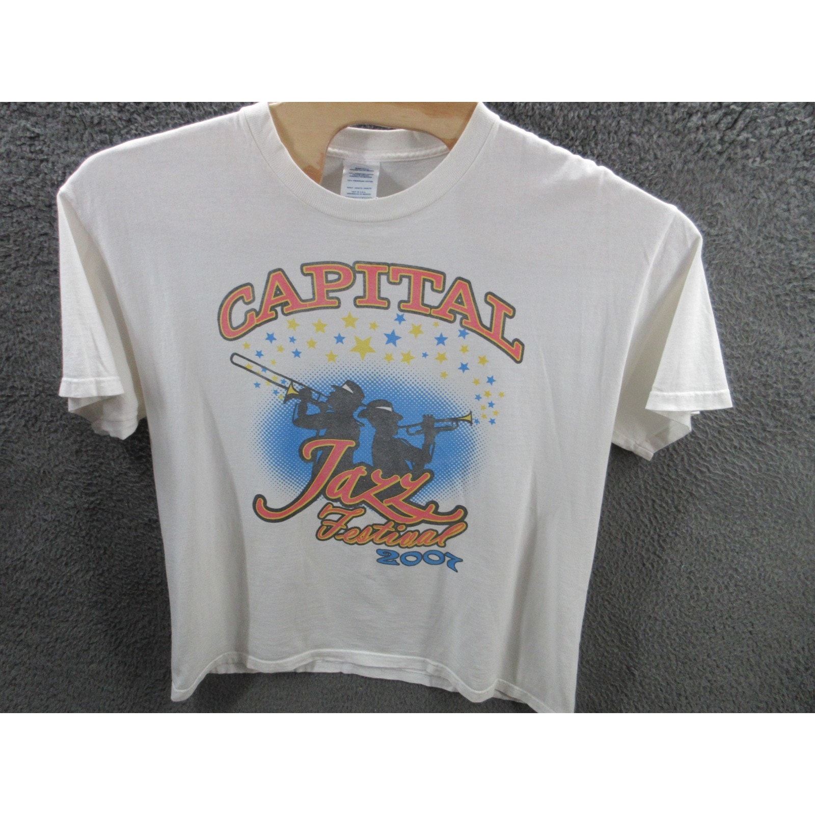 Capital Jazz Festival 2007 Music Concert T Shirt Sz Xl George Benson Al Jarreau